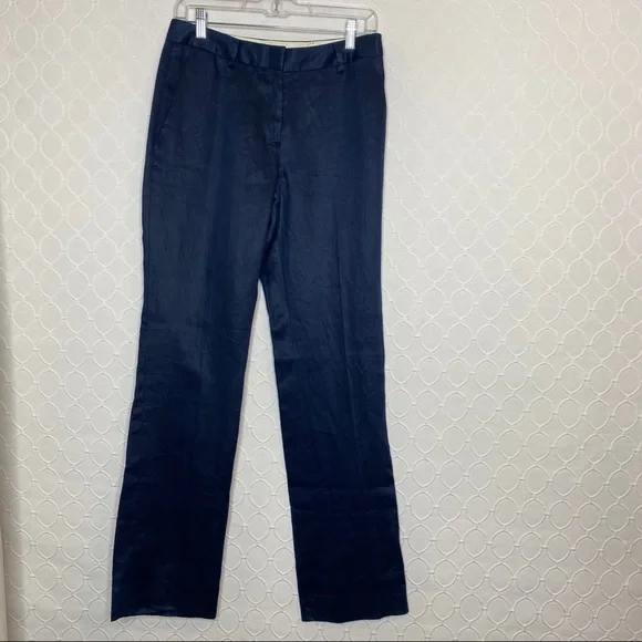 Brooks Brothers Caroline Fit Linen Pants size 2 - Picture 2 of 5